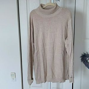 Mens 3x Tall Turtleneck sweater NWOT
